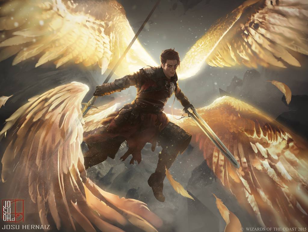 Angelic Gift - Battle for Zendikar MtG Art