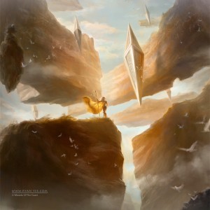 Arid Mesa - Battle for Zendikar MtG Art