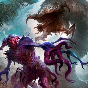 Broodhunter Wurm - Battle for Zendikar MtG Art