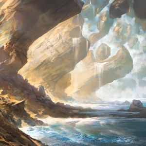 Island - Battle for Zendikar MtG Art