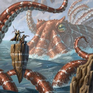 Octopus Token - Battle for Zendikar MtG Art