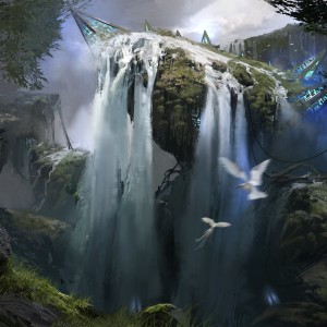 Part the Waterveil - Battle for Zendikar MtG Art