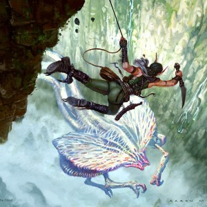 Plummet - Battle for Zendikar MtG Art