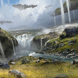 Prairie Stream (Expeditions) - Battle for Zendikar MtG Art