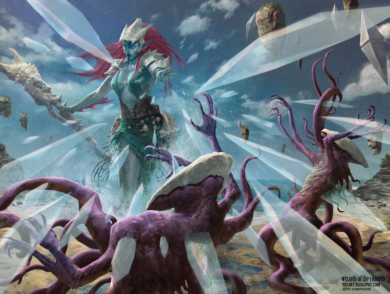 Roilmage's Trick - Battle for Zendikar MtG Art