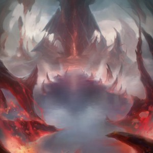 Scalding Tarn (Expeditions) - Battle for Zendikar MtG Art