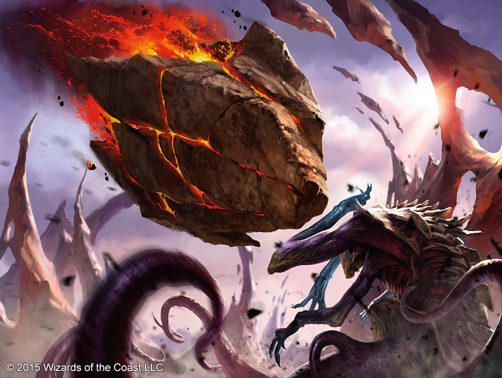 Stonefury - Battle for Zendikar MtG Art