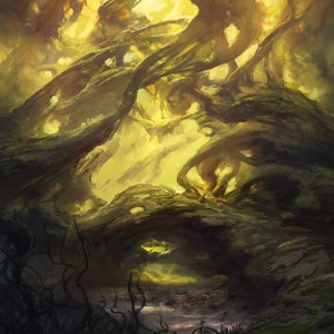 Swamp - Battle for Zendikar MtG Art