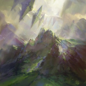 Temple Garden - Battle for Zendikar MtG Art