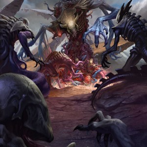 Vile Aggregate - Battle for Zendikar MtG Art