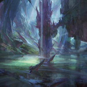 Watery Grave (Expeditions) - Battle for Zendikar MtG Art