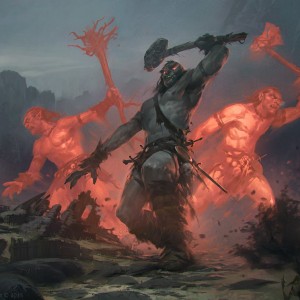 Warchief Giant - Commander 2015 MtG Art