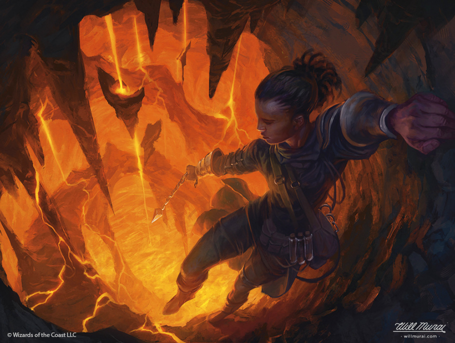 Akoum Flameseeker - Oath of the Gatewatch MtG Art