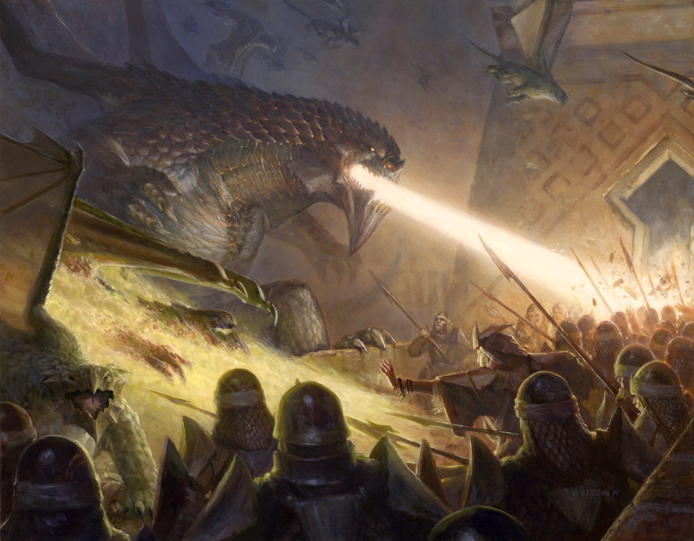 Citadel Siege - Fate Reforged MtG Art