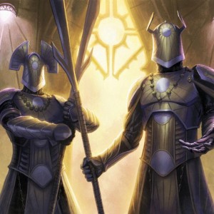 Basilica Guards - MtG Art