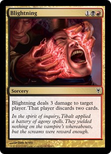 Blightning - MtG Art