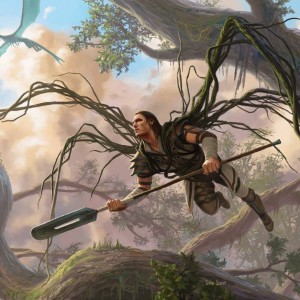 Vines of the Recluse - MtG Art from Oath of the Gatewatch