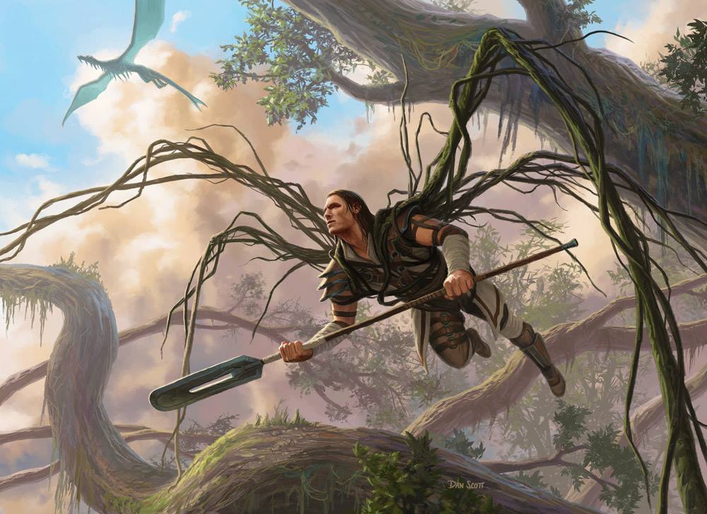 Vines of the Recluse - MtG Art from Oath of the Gatewatch