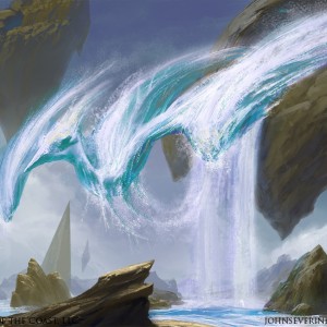 Wave-Wing Elemental - MtG Art from Battle for Zendikar