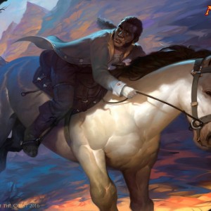 Breakneck Rider - Shadows over Innistrad Artwork