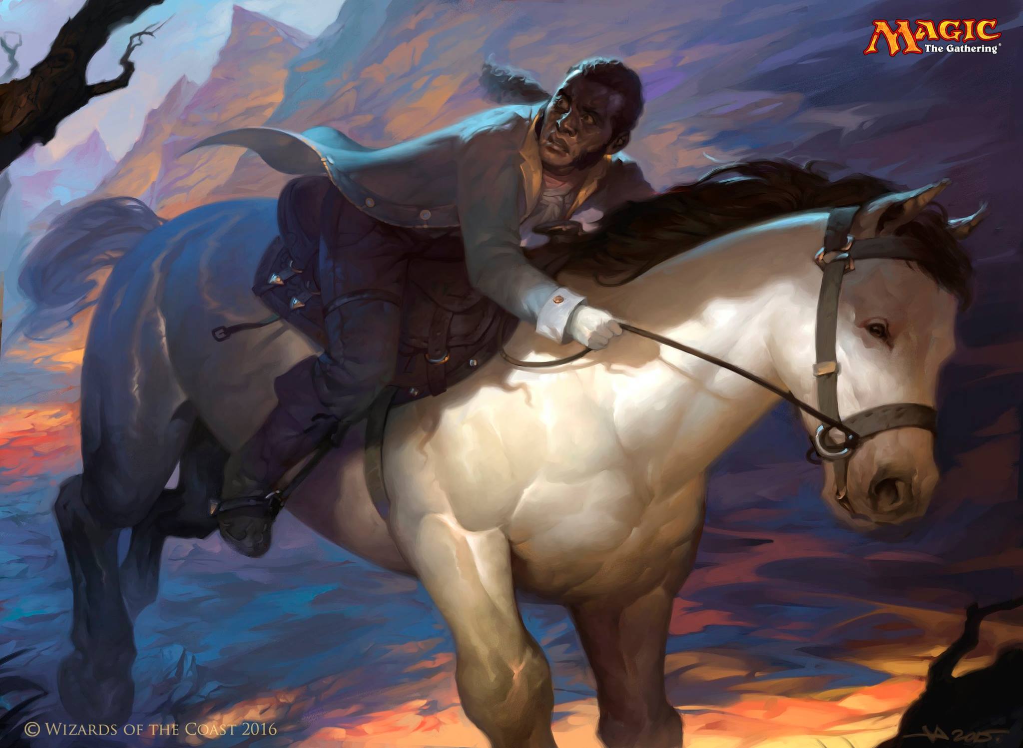 Breakneck Rider - Shadows over Innistrad Artwork