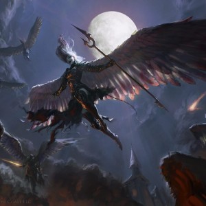 Descend upon the Sinful - Shadows over Innistrad ArtDescend upon the Sinful - Shadows over Innistrad Art