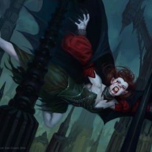 Heir to the Night - Shadows over Innistrad MtG Art