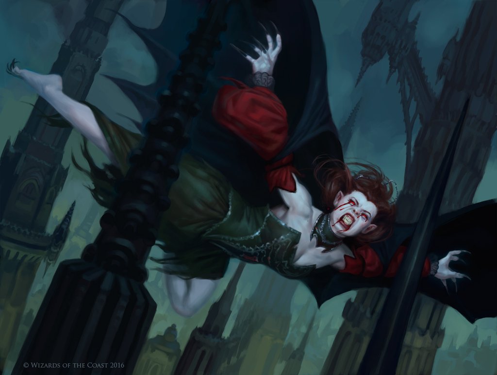 Heir to the Night - Shadows over Innistrad MtG Art