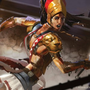 Iroas's Champion - Magic Origins Art