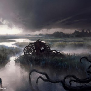 Swamp - Shadows over Innistrad Art