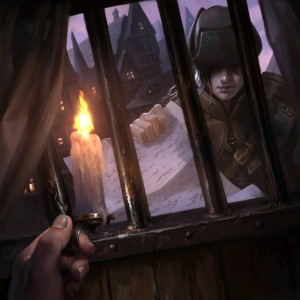 Village Messenger - Shadows over Innistrad Art