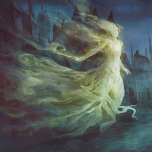 Spirit Token - Shadows over Innistrad Art