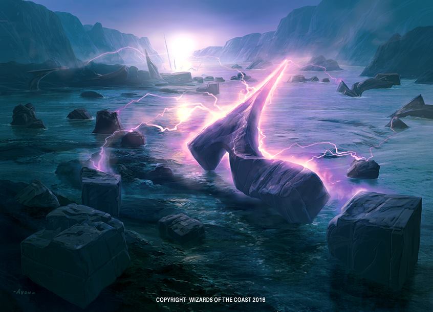 Cryptolith Fragment - Eldritch Moon MtG Art