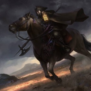 Lone Rider - Eldritch Moon MtG Art