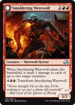 Smoldering Werewolf 