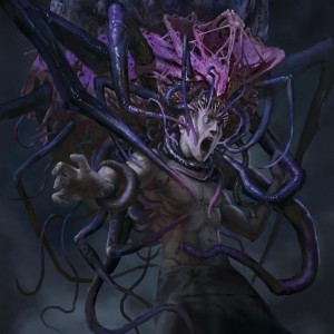 Distended Mindbender - Eldritch Moon MtG Art