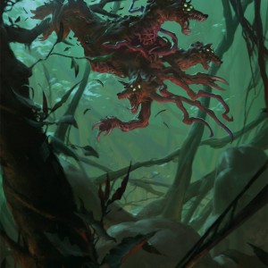 Sinuous Predator - Eldritch Moon MtG Art