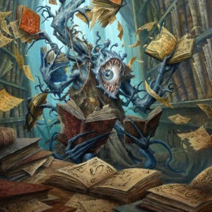 Voracious Reader - Eldritch Moon MtG Art