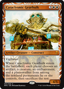 Cataclysmic Gearhulk (Kaladesh Inventions)