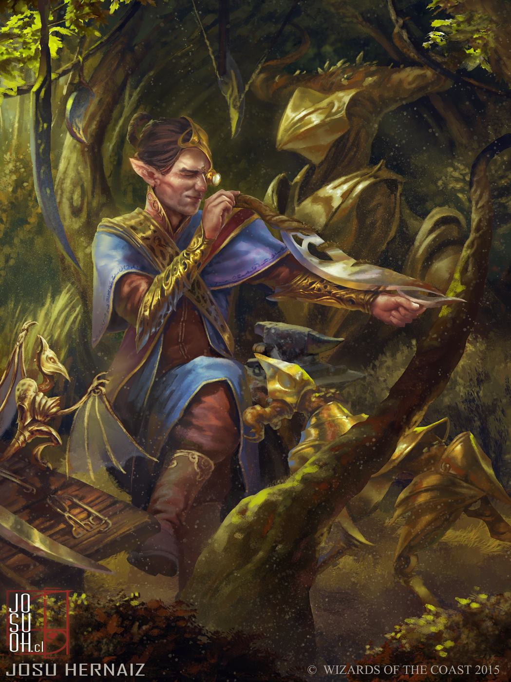 Cultivator of Blades (Promo) - Kaladesh MtG Art