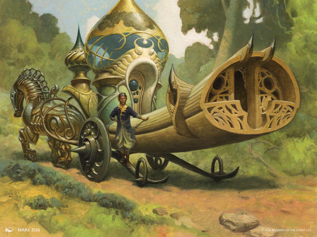 Cultivator’s Caravan - Kaladesh MtG Art