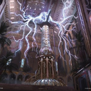 Dynavolt Tower - Kaladesh MtG Art