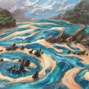 Island - MtG Art by Yeong-Hao Han