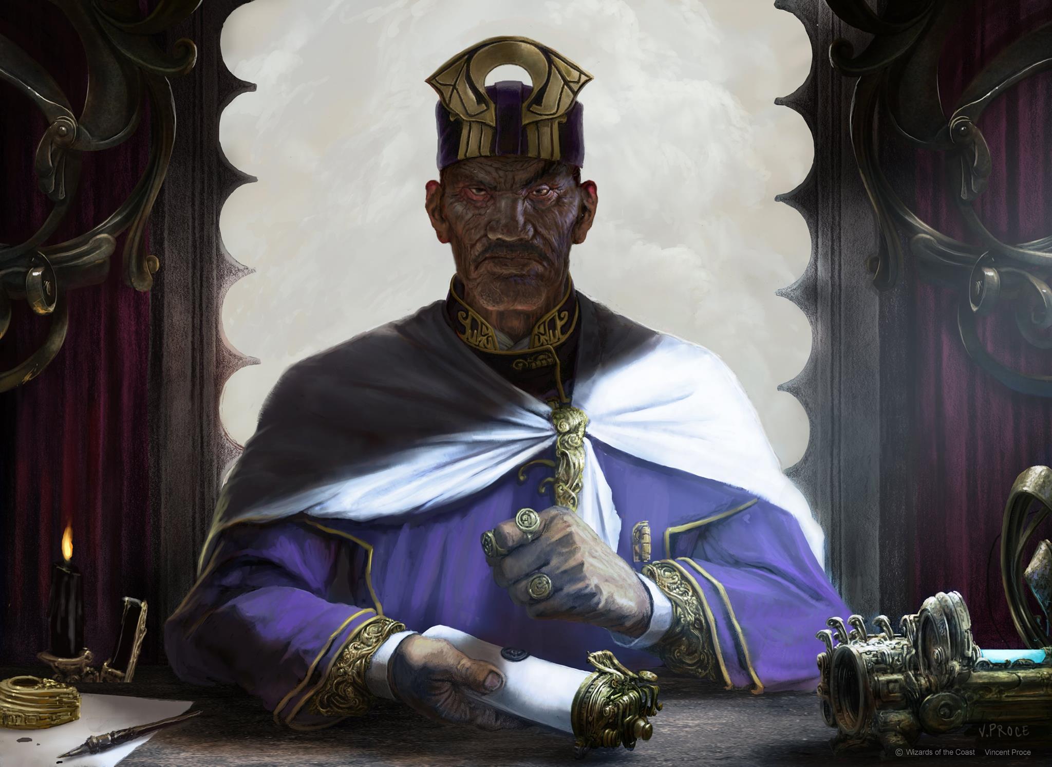 Kambal, Consul of Allocation - Kaladesh MtG Art