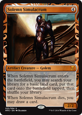 Solemn Simulacrum (Kaladesh Inventions)