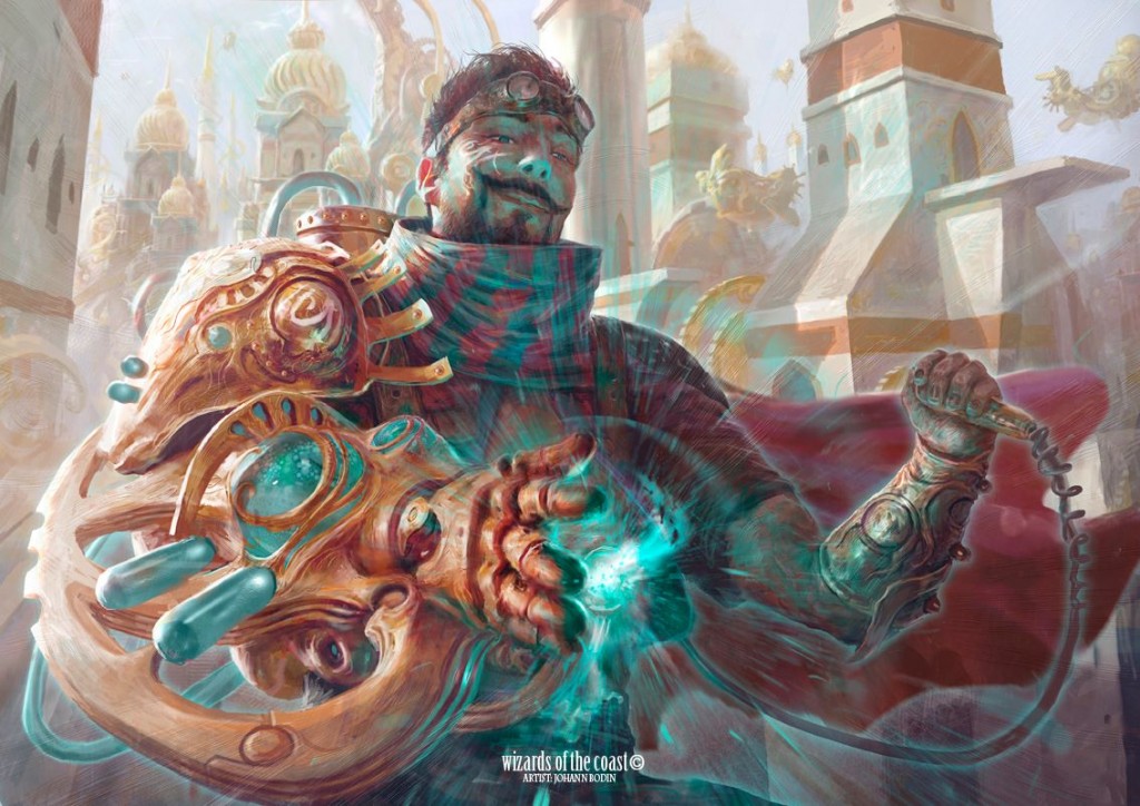 Spark of Creativity MtG Art from Kaladesh Set by Johann Bodin Art of Magic the Gathering