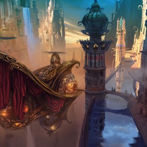 Spirebluff Canal - Kaladesh Art