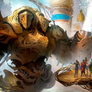 Torrential Gearhulk - Kaladesh MtG Art