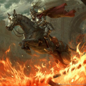 Adriana's Valor - MtG Art