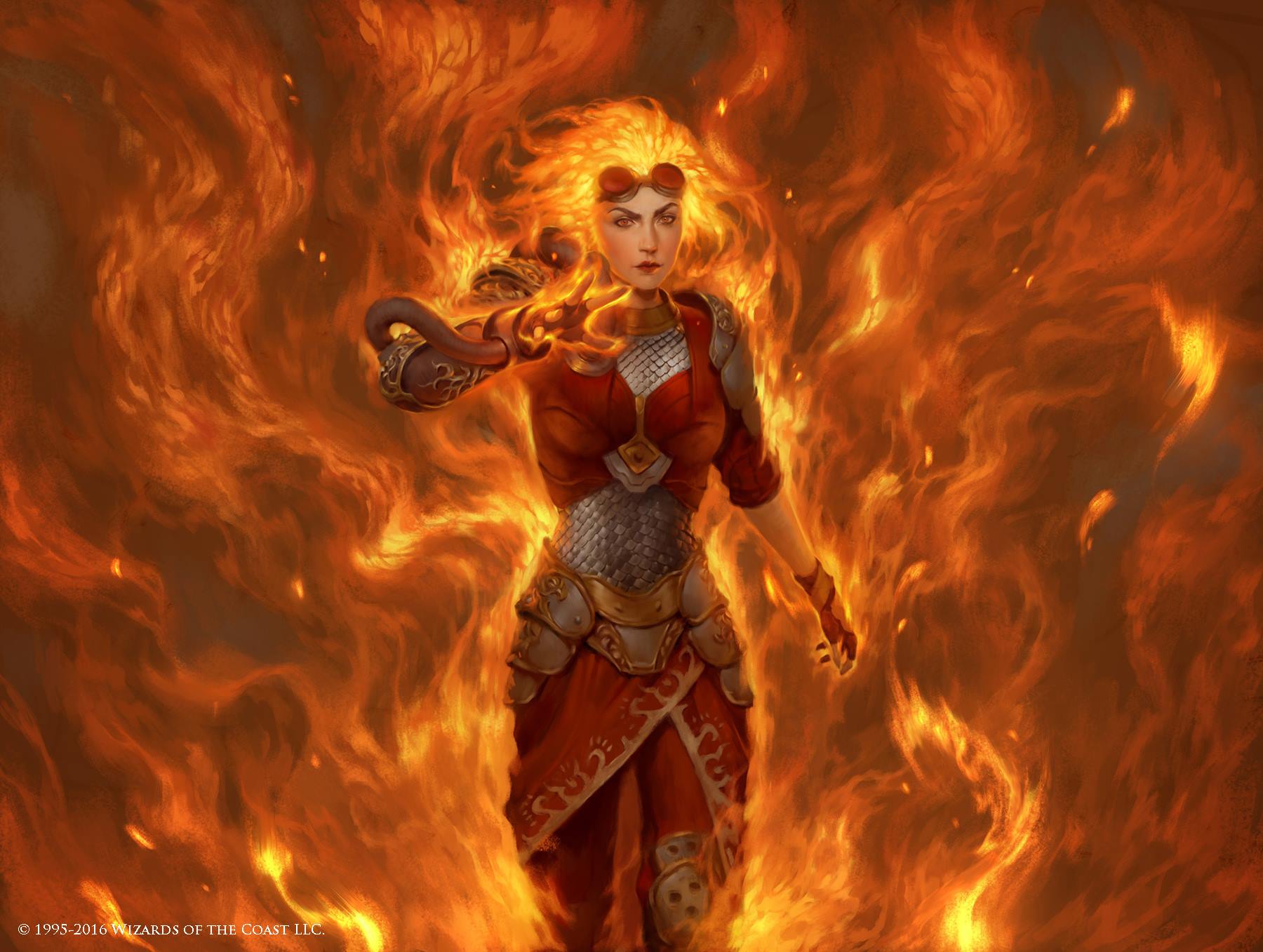 Liberating Combustion - Kaladesh MtG Art